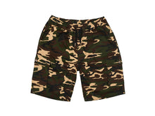 Load image into Gallery viewer, Camo Cargo Shorts