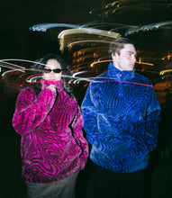 Load image into Gallery viewer, Illusion 1/4 Zip Pullover (Blue)