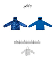 Load image into Gallery viewer, Blue Coral Reversible Jacket

