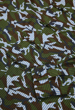Load image into Gallery viewer, Camo Pinstripe Mandarin Shirt
