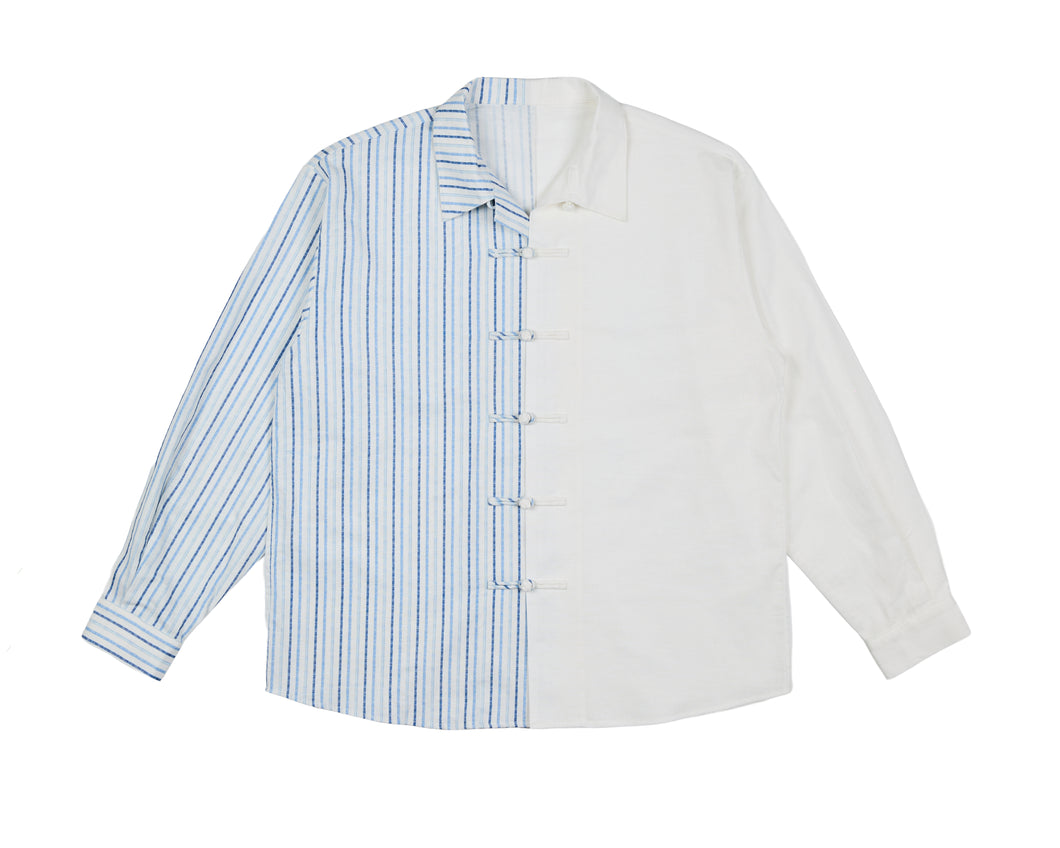 Split Linen Shirt