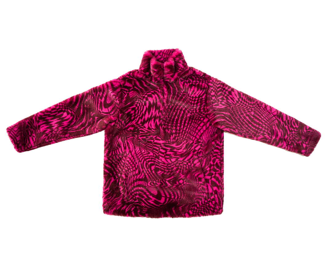 Illusion 1/4 Zip Pullover (Pink)