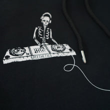 Load image into Gallery viewer, Black Skelly Reversible Hoodie/Crewneck
